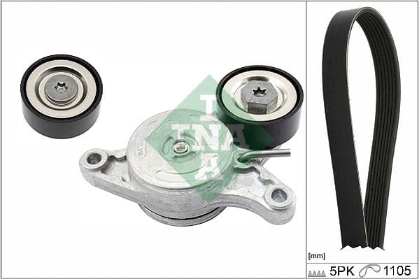Set curea transmisie cu caneluri Schaeffler INA 529 0154 10