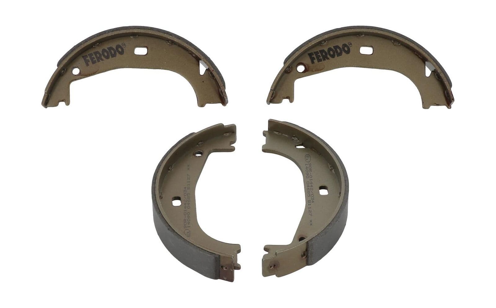 Set saboti frana, frana de mana FERODO PREMIER FSB546