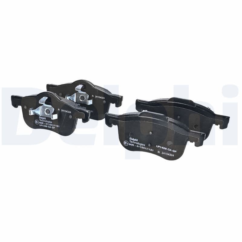 set placute frana,frana disc DELPHI LP1458