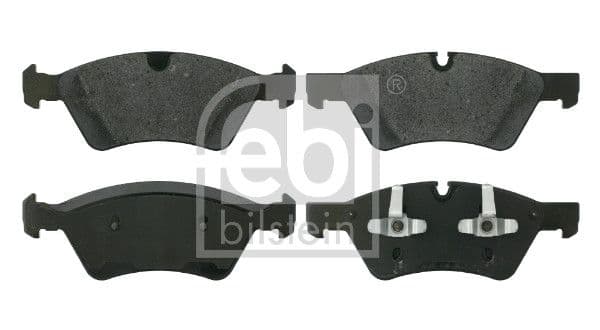 set placute frana,frana disc FEBI BILSTEIN 16621
