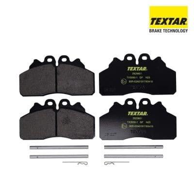 set placute frana,frana disc TEXTAR 2925601