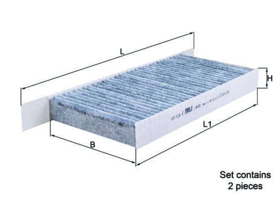 Filtru, aer habitaclu MAHLE LAK 426/S