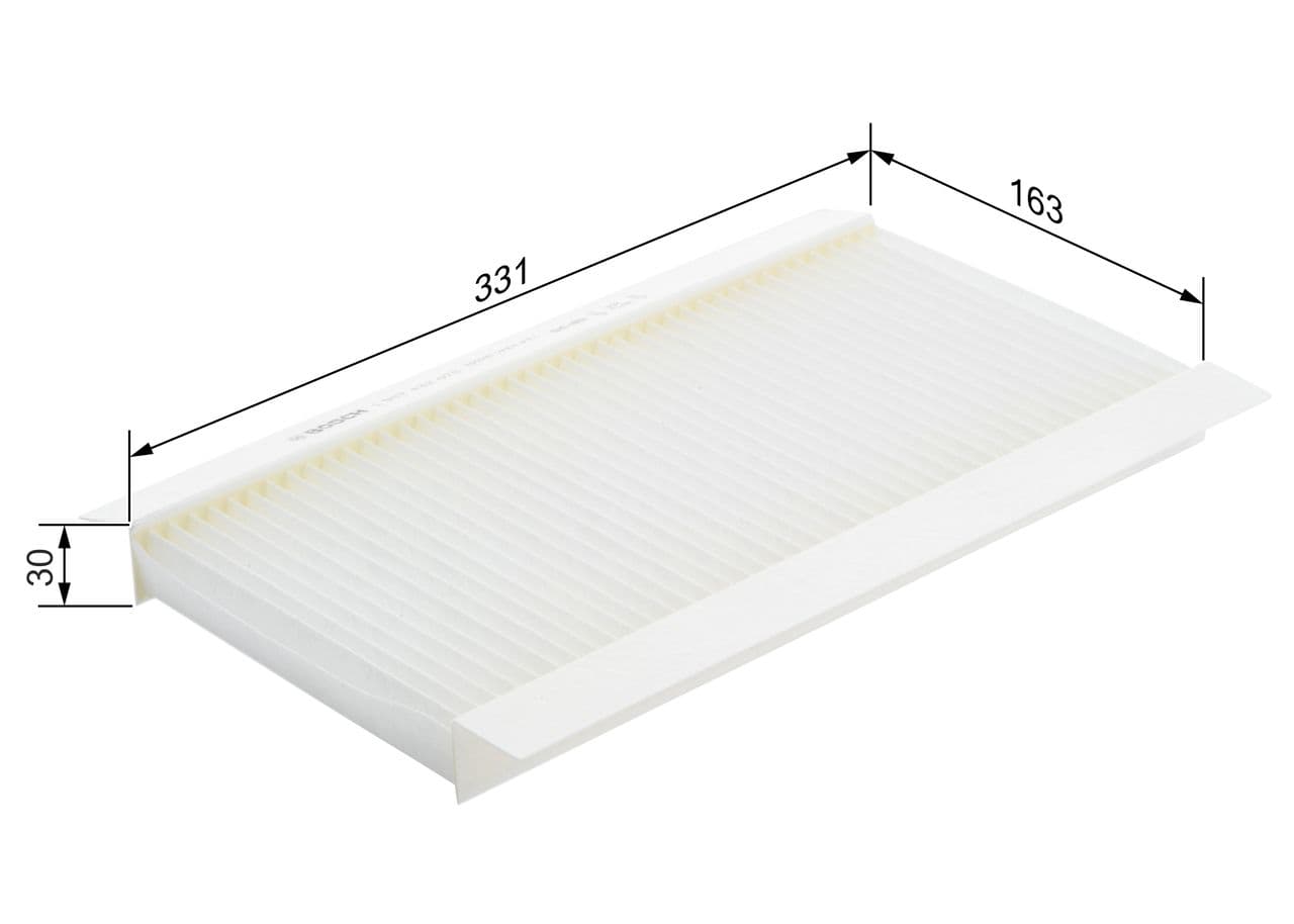Filtru, aer habitaclu BOSCH 1 987 432 076