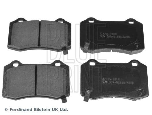 set placute frana,frana disc BLUE PRINT ADA104206