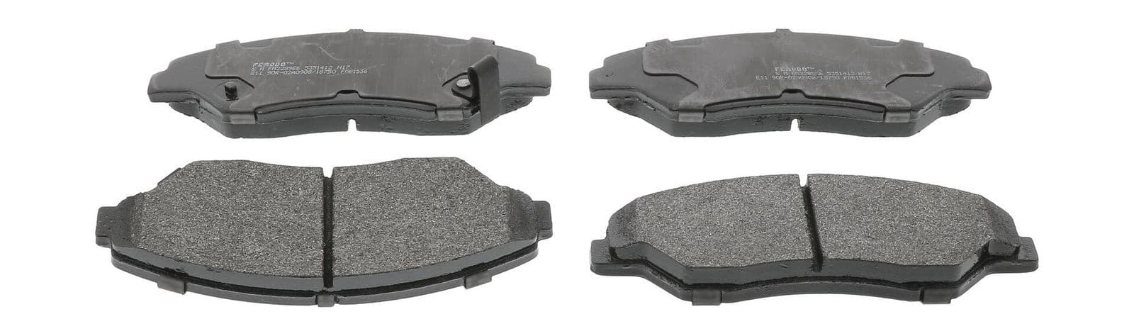 set placute frana,frana disc FERODO PREMIER FDB1536
