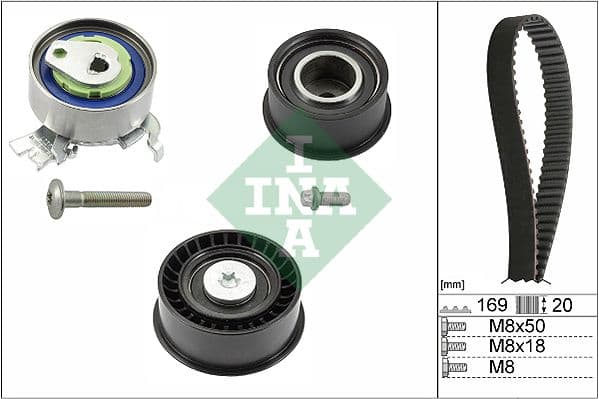 Set curea de distributie Schaeffler INA 530 0078 10