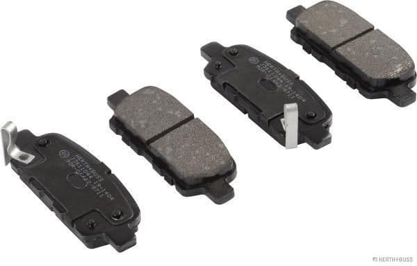 set placute frana,frana disc HERTH+BUSS JAKOPARTS J3611044