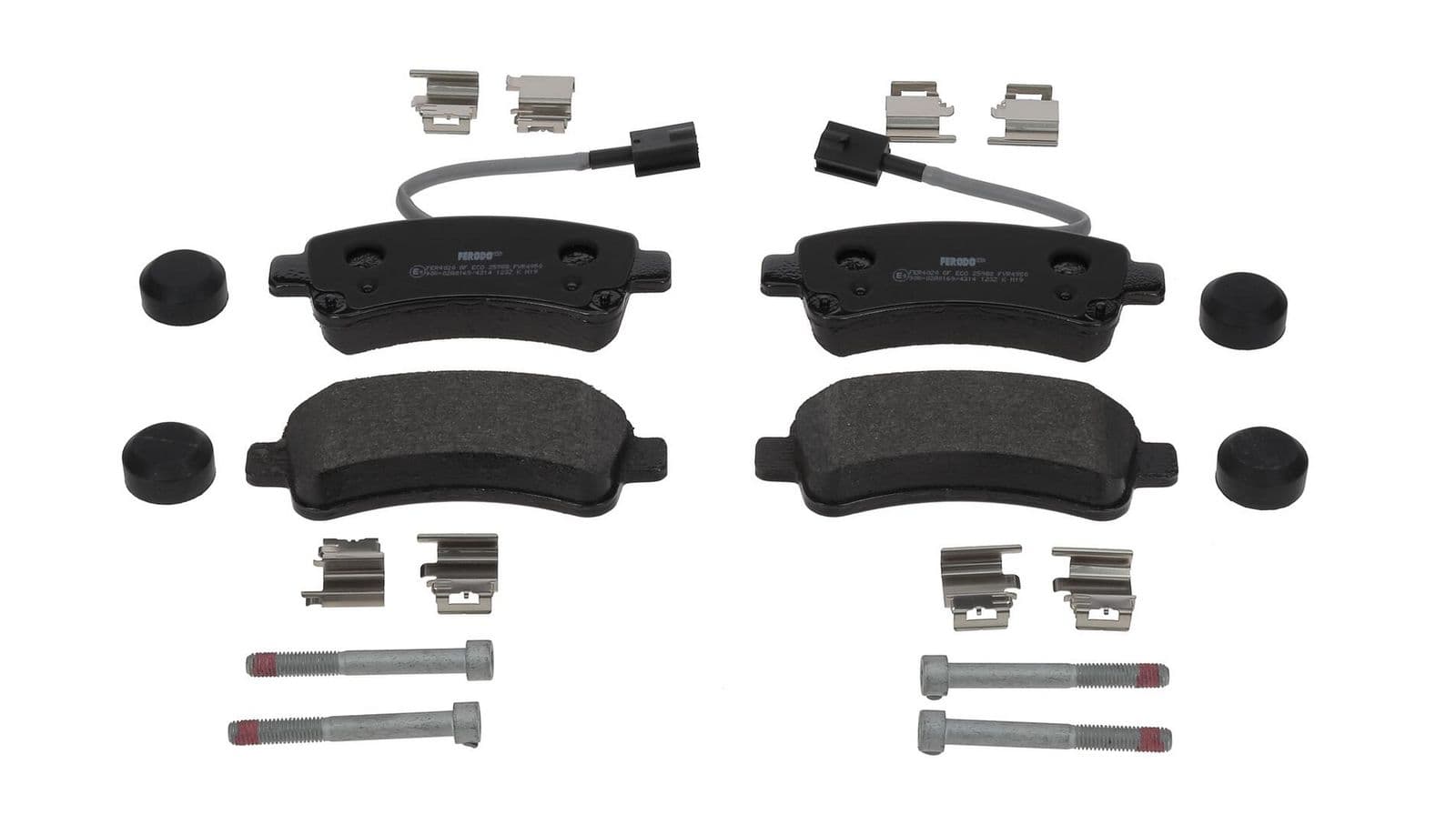 set placute frana,frana disc FERODO PREMIER ECO FRICTION FVR4950