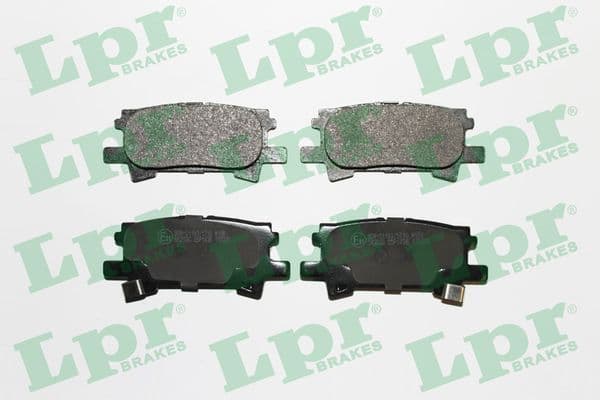 set placute frana,frana disc LPR 05P1436
