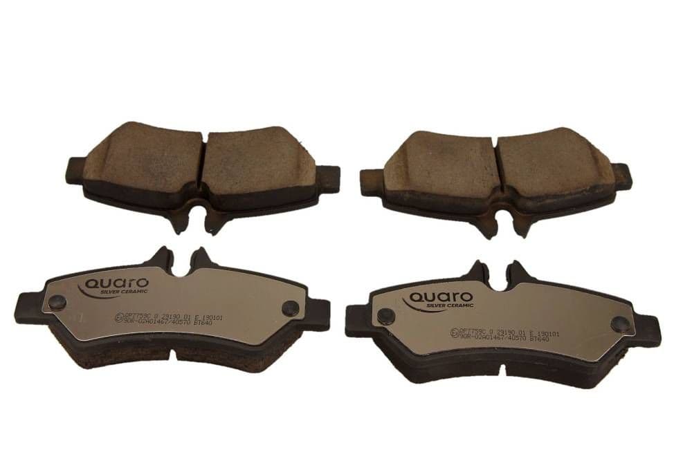 set placute frana,frana disc QUARO SILVER CERAMIC QP7759C