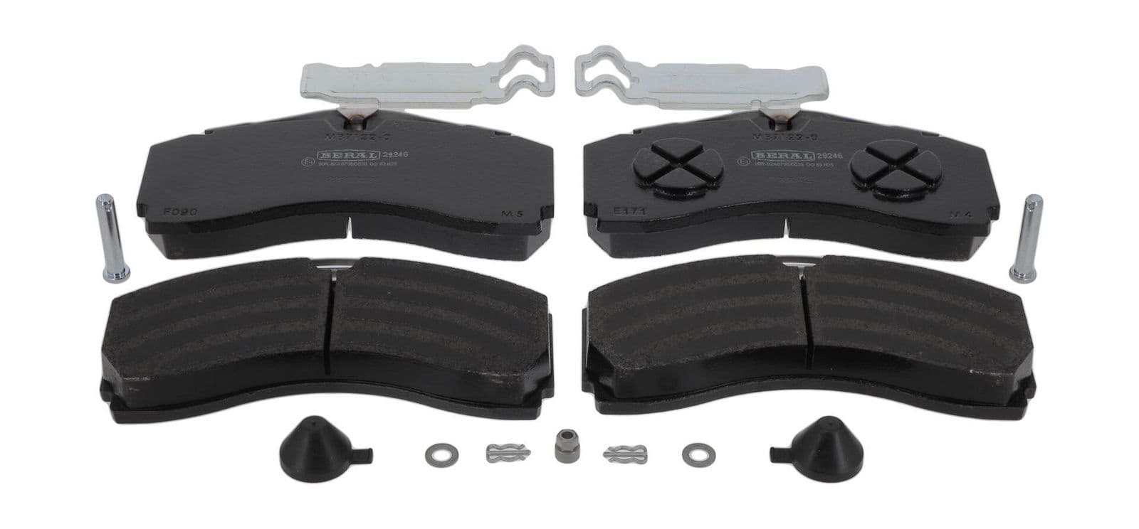 set placute frana,frana disc BERAL BCV29246TK