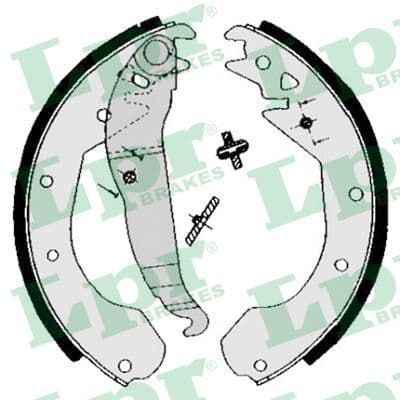 Set saboti frana LPR 04650