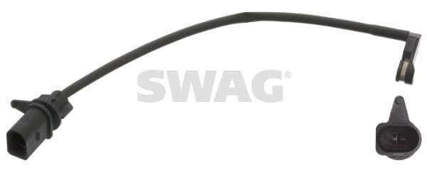 senzor de avertizare,uzura placute de frana SWAG 30 94 5232
