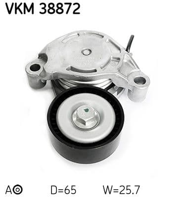Intinzator curea, curea distributie SKF VKM 38872
