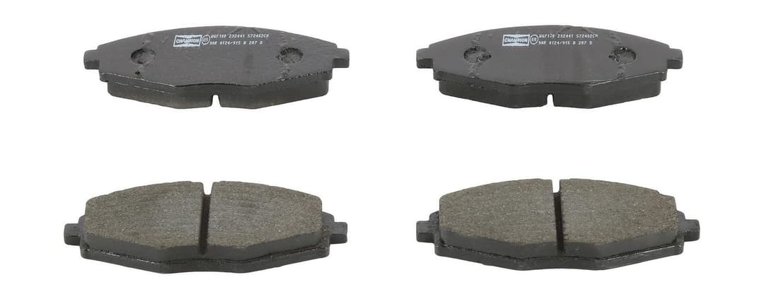 set placute frana,frana disc CHAMPION 572402CH