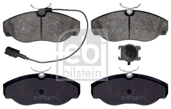 set placute frana,frana disc FEBI BILSTEIN 16391