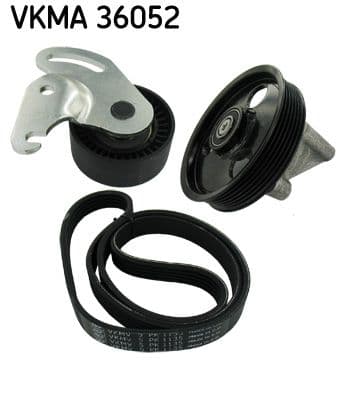 Set curea transmisie cu caneluri SKF VKMA 36052