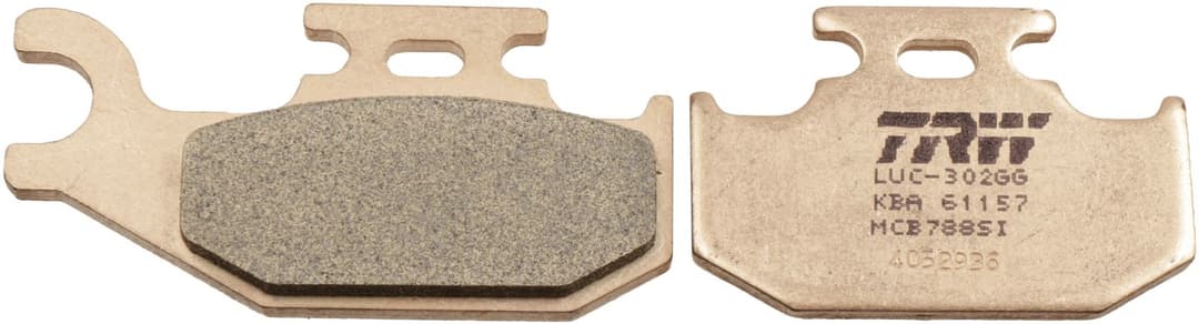 set placute frana,frana disc TRW MCB788SI