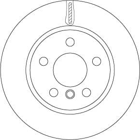 Disc frana TRW DF6799