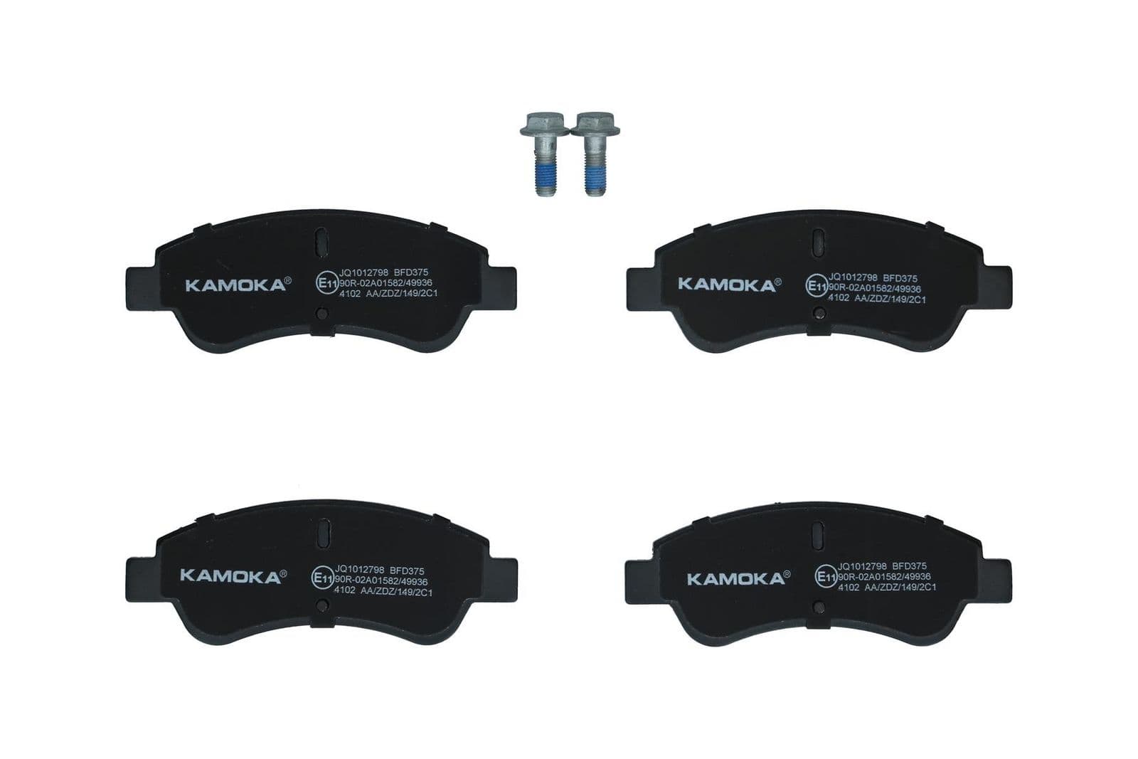 set placute frana,frana disc KAMOKA JQ1012798