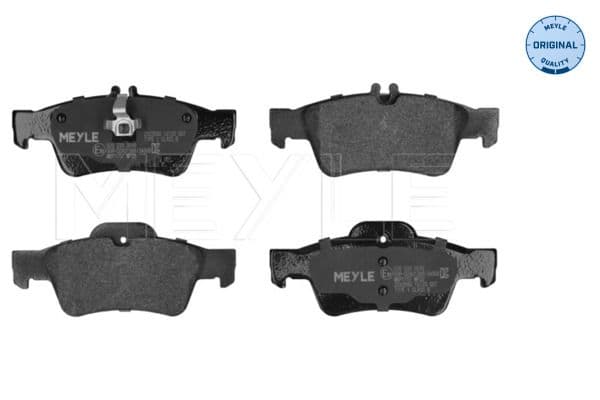 set placute frana,frana disc MEYLE -ORIGINAL: True to OE. 025 233 3516