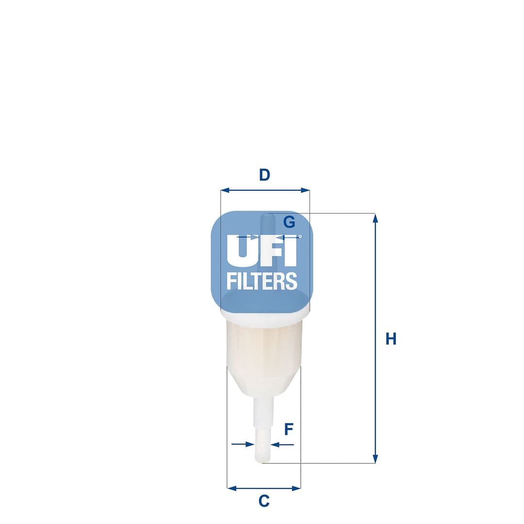 filtru combustibil UFI 31.009.00