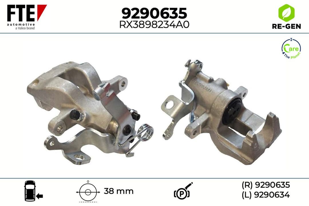 Etrier frana FTE 9290635
