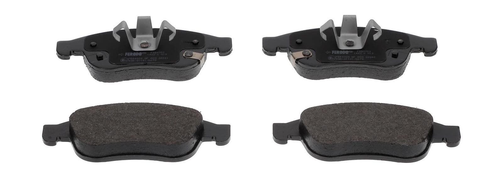 set placute frana,frana disc FERODO PREMIER ECO FRICTION FDB4953