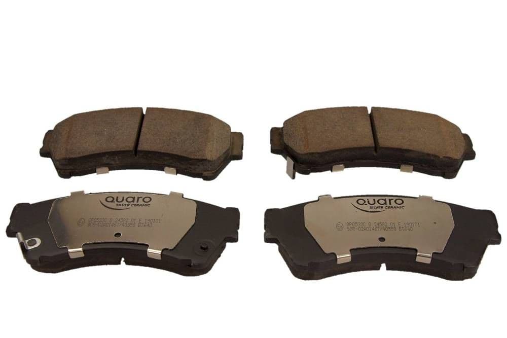 set placute frana,frana disc QUARO SILVER CERAMIC QP0533C