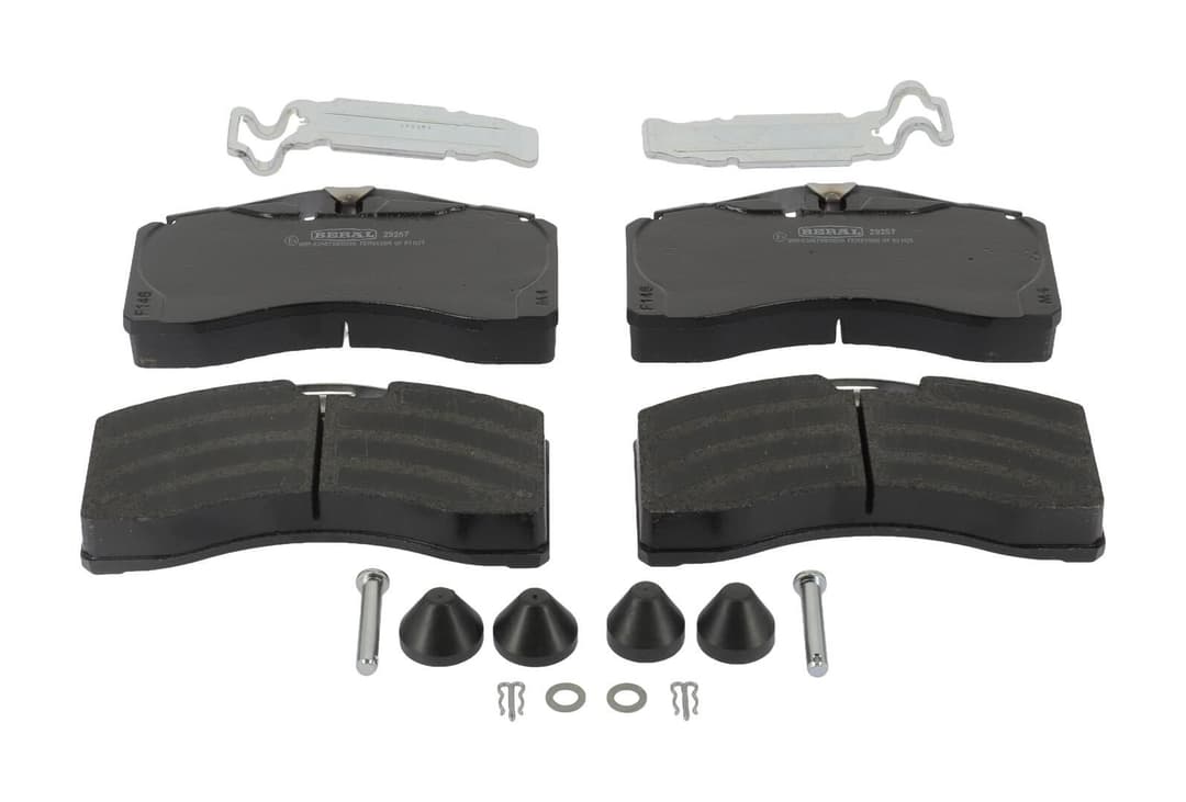 set placute frana,frana disc BERAL BCV29257TK