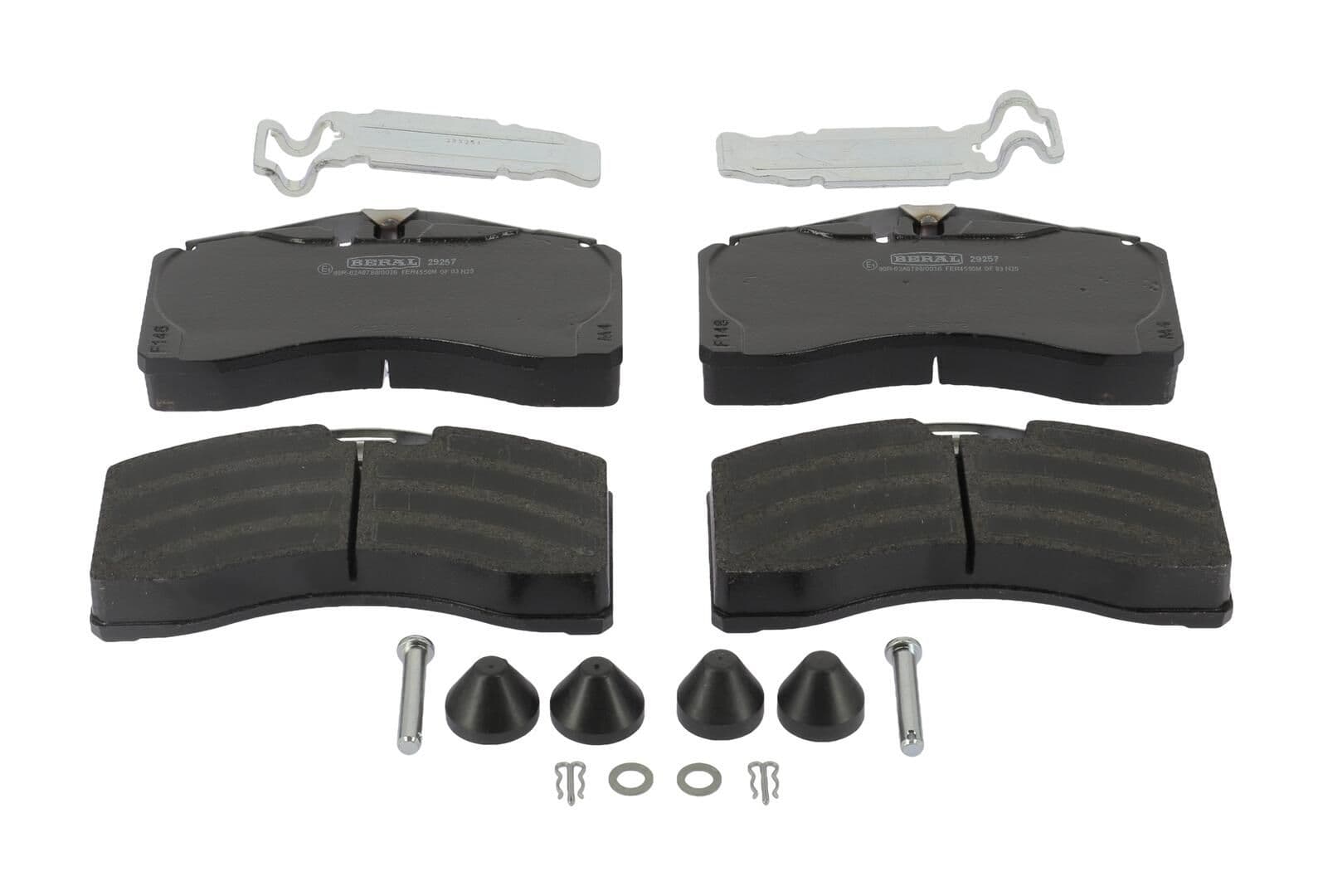set placute frana,frana disc BERAL BCV29257TK