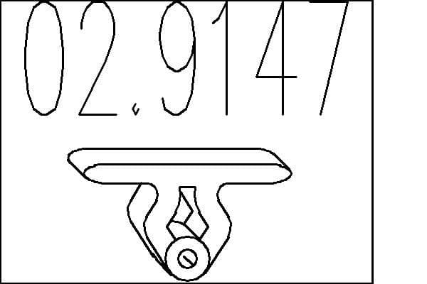 tampon cauciuc,amortizor esapament MTS 02.9147