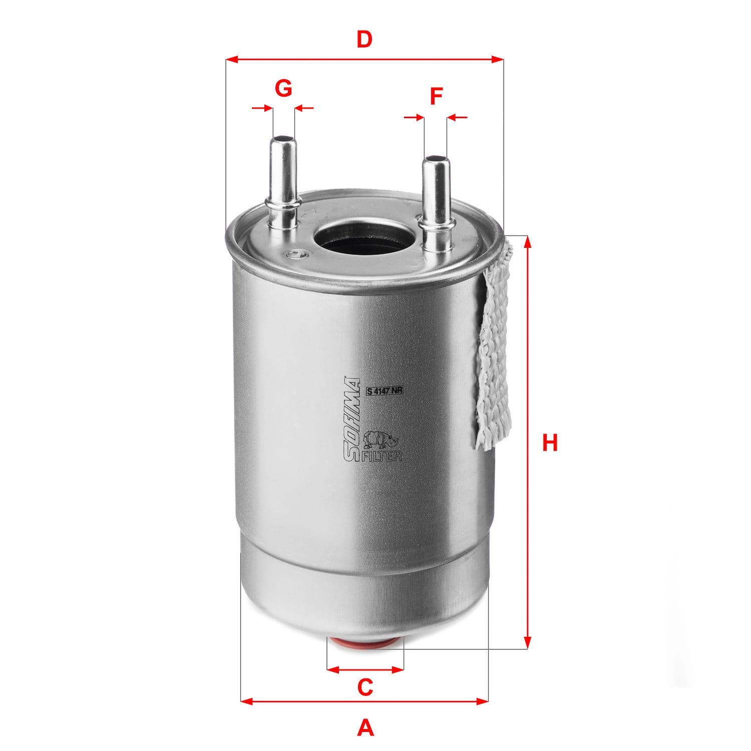filtru combustibil SOFIMA S 4147 NR