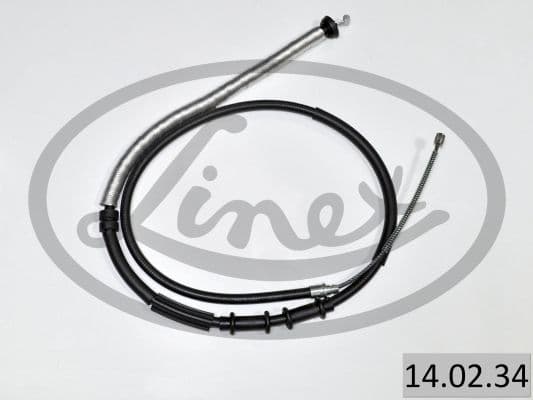 Cablu, frana de parcare LINEX 14.02.34