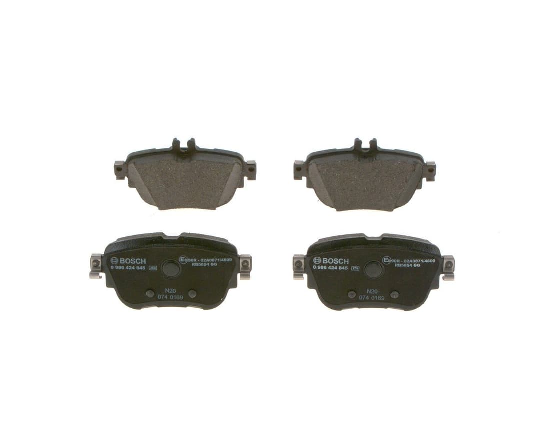 set placute frana,frana disc BOSCH 0 986 424 845