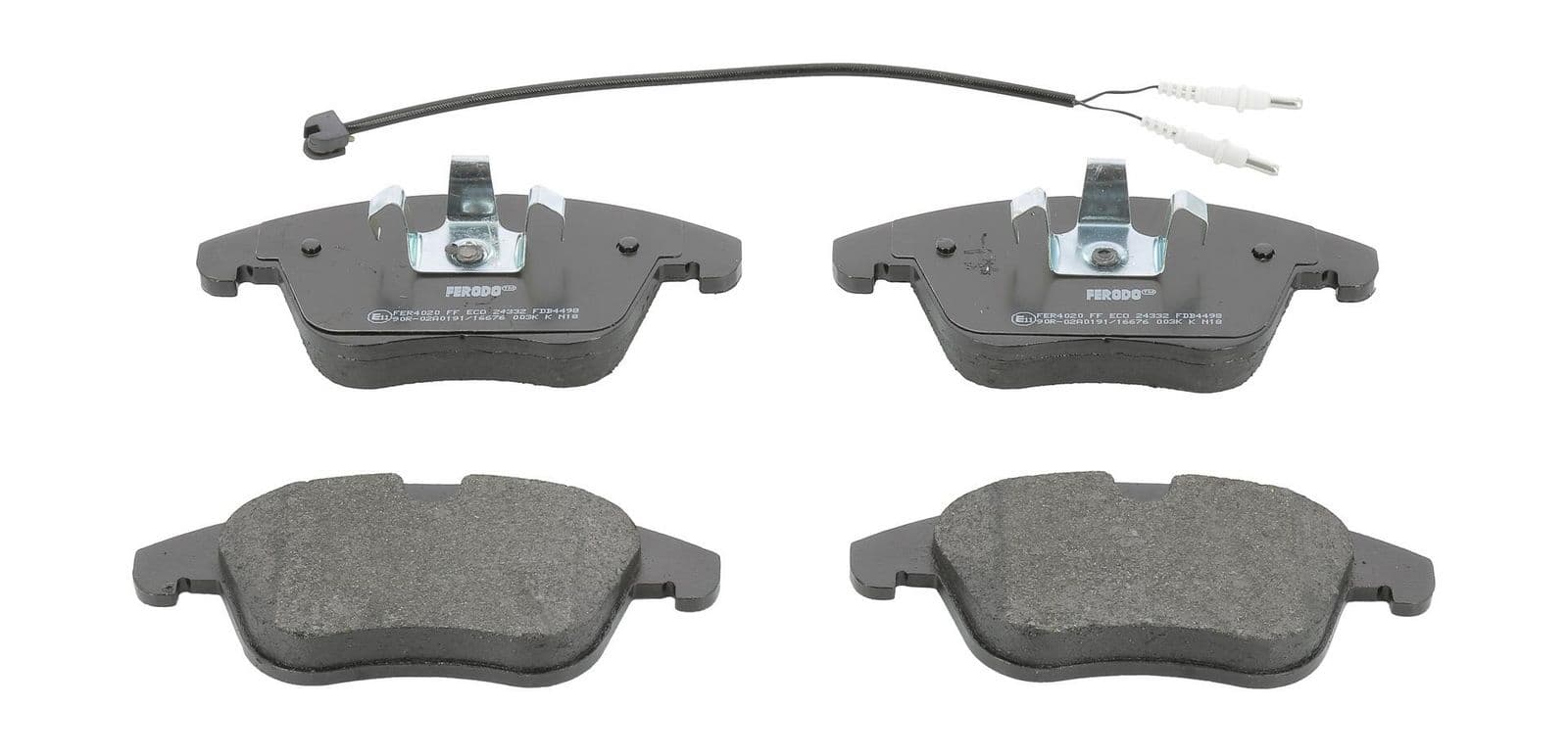 set placute frana,frana disc FERODO PREMIER ECO FRICTION FDB4498