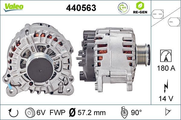 Generator / Alternator VALEO 440563