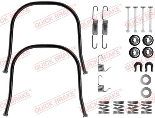 Set accesorii, sabot de frana QUICK BRAKE 105-0633