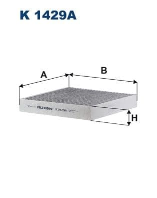 Filtru, aer habitaclu FILTRON K 1429A