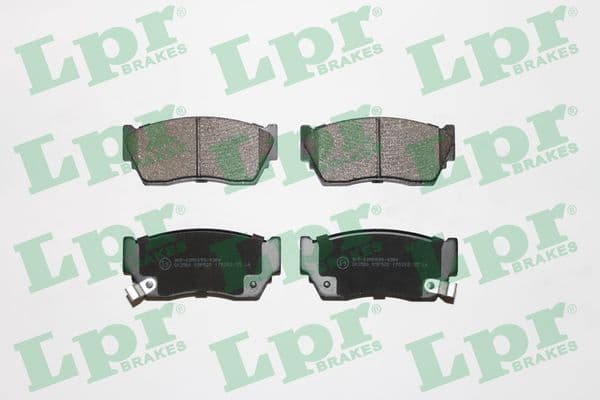 set placute frana,frana disc LPR 05P520