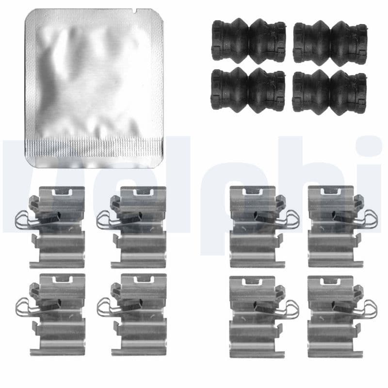 Set accesorii, placute frana DELPHI LX0818
