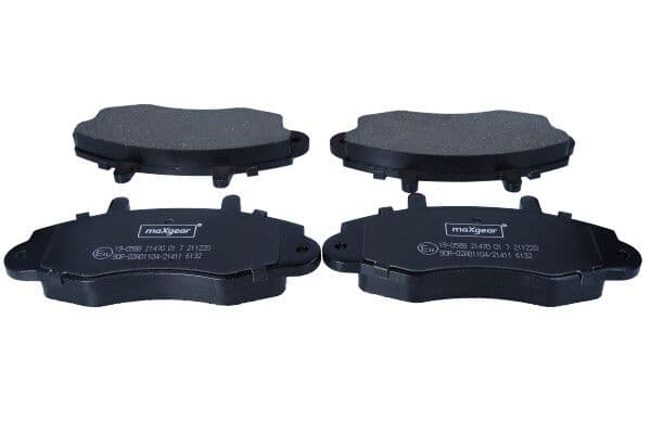 set placute frana,frana disc MAXGEAR 19-0588
