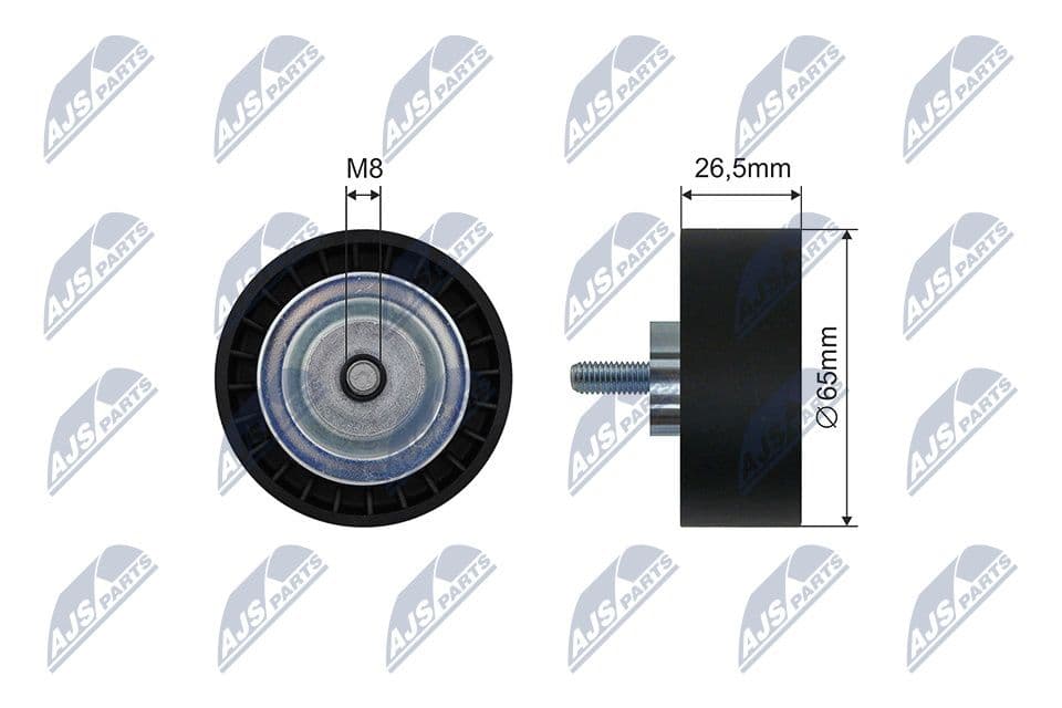 rola intinzator,curea transmisie NTY RNK-ME-062