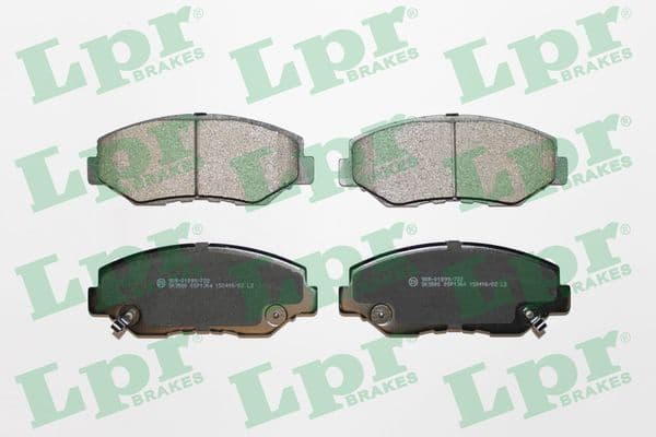 set placute frana,frana disc LPR 05P1364