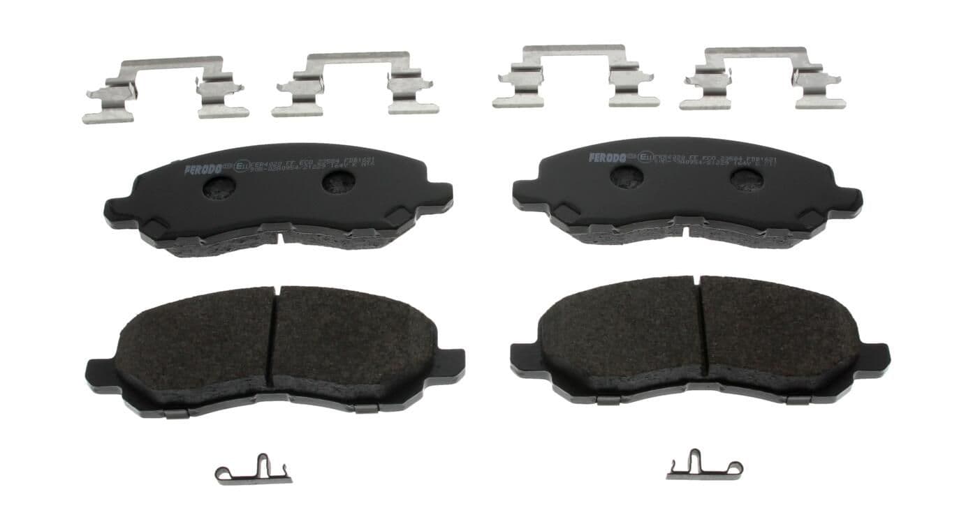 set placute frana,frana disc FERODO FDB1621