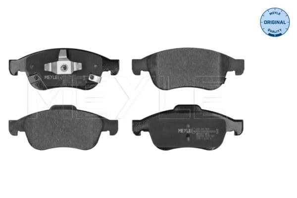 set placute frana,frana disc MEYLE -ORIGINAL: True to OE. 025 245 3819