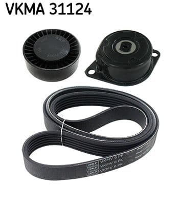 Set curea transmisie cu caneluri SKF VKMA 31124