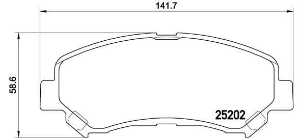 set placute frana,frana disc BREMBO PRIME LINE P 79 028