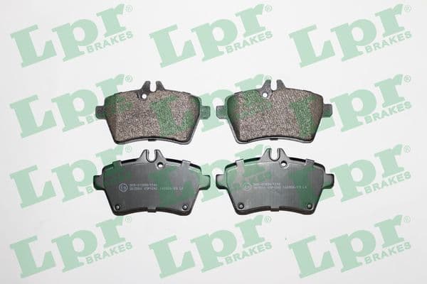 set placute frana,frana disc LPR 05P1242