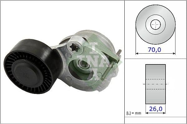 Intinzator curea, curea distributie Schaeffler INA 534 0470 10